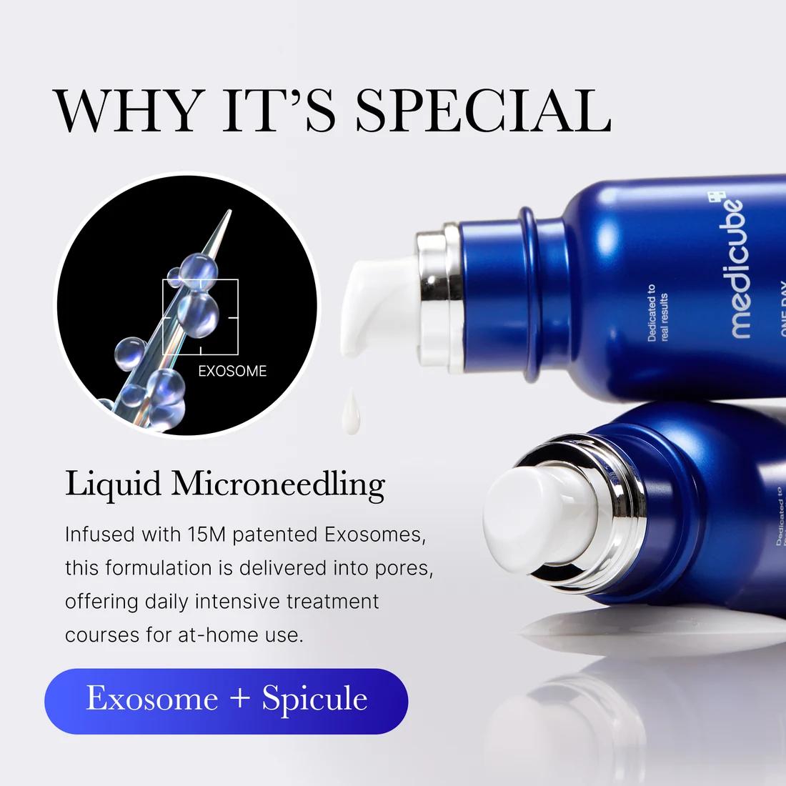 [Medicube] One Day Exosome Shot Pore Serum 7500 30ml